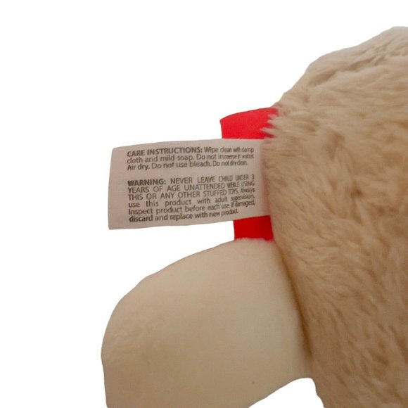 Nuby Snuggleez Pacifier Holder‎ 6.5” Llama Plush Tan Stuffed Toy Replacement - Picture 3 of 11